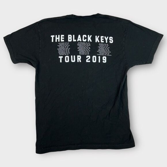 The Black Keys Let’s Rock World Tour Shirt Large 2019 Band Tee Size Large - Picture 4 of 6